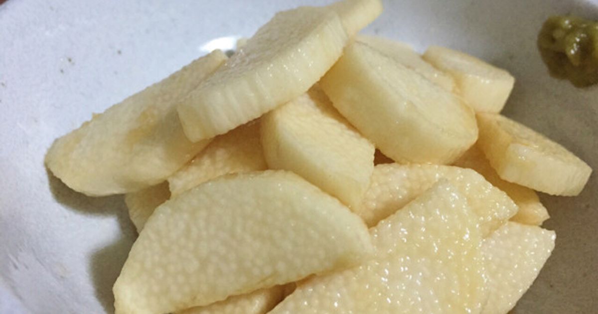 簡単美味しい☆山芋(長芋)のみりん漬け by SukoReco 【クックパッド