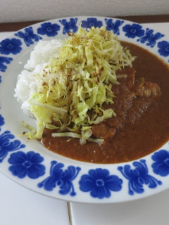 管理栄養士監修キャベツトッピングカレー -レシピのメイン写真