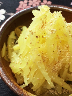 沢庵にはゴマ!-レシピのメイン写真