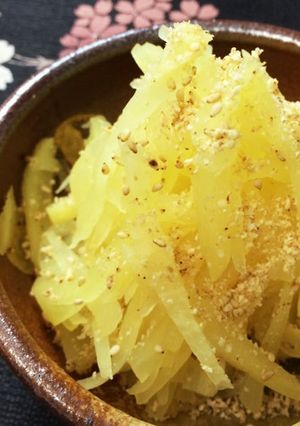 沢庵にはゴマ！-レシピのメイン写真
