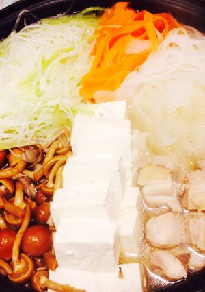 簡単うまい野菜たっぷりこんぶ茶鍋-レシピのメイン写真