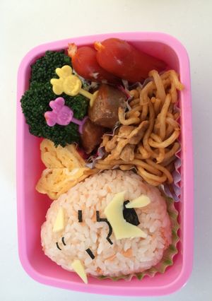 キャラ弁♡妖怪ウォッチ〜ひもじぃ-レシピのメイン写真