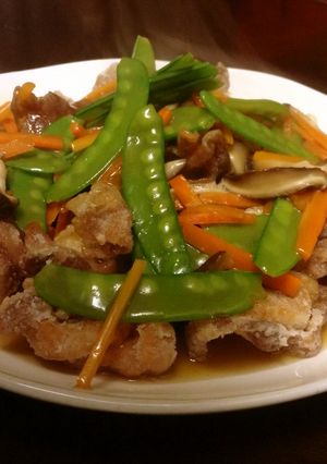 豚肉のあんかけ-レシピのメイン写真