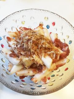 長いもの梅カツオ和え-レシピのメイン写真