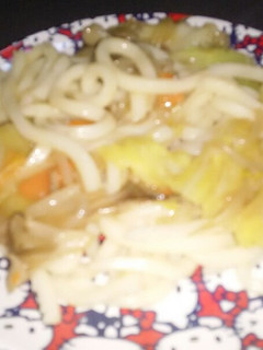 あんかけ焼きうどん簡単★節約。-レシピのメイン写真