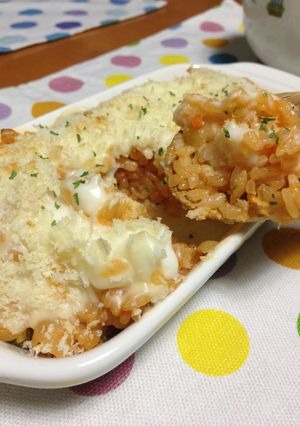 簡単ホワイトソースで♪チキンドリア-レシピのメイン写真