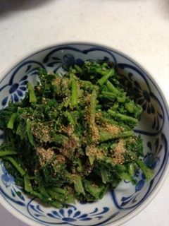 大根菜のゴマ味噌和え♪-レシピのメイン写真