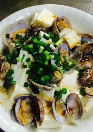 アサリ豆腐-レシピのメイン写真
