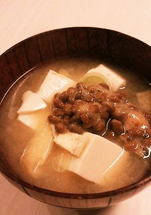 お肌も喜ぶ♪大豆だらけのお味噌汁☆-レシピのメイン写真