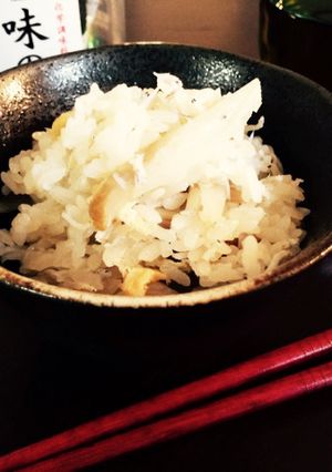昆布だし&塩で！しらす炊き込みご飯☆-レシピのメイン写真