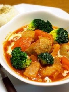 チキンのトマト煮込み-レシピのメイン写真
