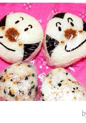 【キャラ弁】おむすびマン♡おにぎり-レシピのメイン写真