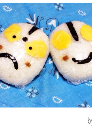【キャラ弁】ウルトラマン♡おにぎり-レシピのメイン写真