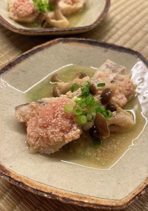 鱈の親子煮 (タラコ・明太子どちらも可)-レシピのメイン写真