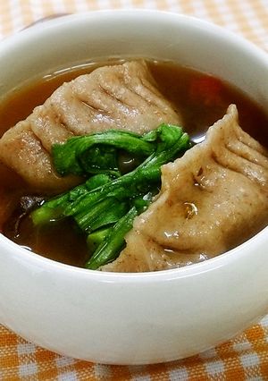 無塩料理☆食物繊維たっぷり!牛蒡の水餃子-レシピのメイン写真
