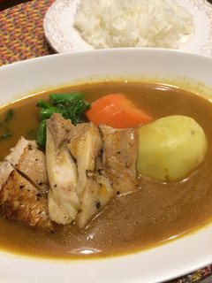 ダイショーカレー鍋の素で☆スープカレー-レシピのメイン写真