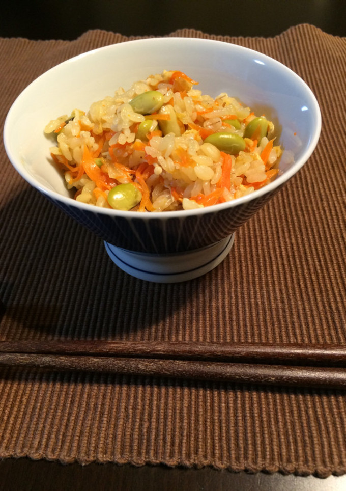 豆の炊き込みごはん-レシピのメイン写真