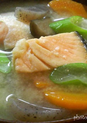 鮭の粕汁-レシピのメイン写真