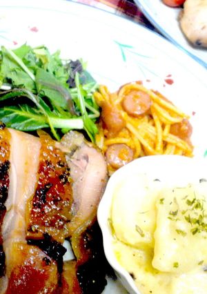 簡単★絶品【ハーブチキンのオーブン焼き】-レシピのメイン写真
