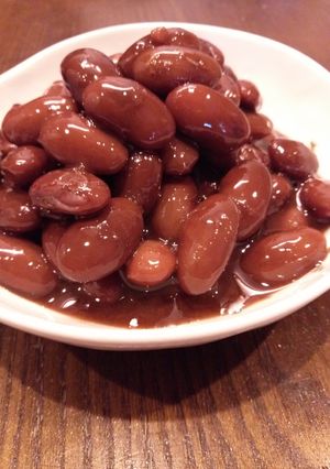 ダッチオーブンで金時豆の煮豆-レシピのメイン写真