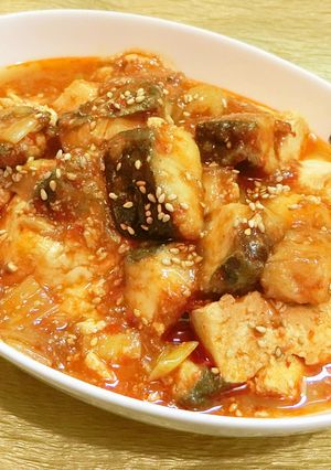 鰆(さわら)のピリ辛豆腐-レシピのメイン写真