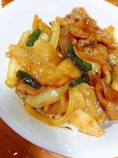 豚肉と野菜の甘辛丼♡-レシピのメイン写真