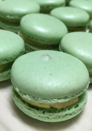 ピスタチオマカロン-レシピのメイン写真