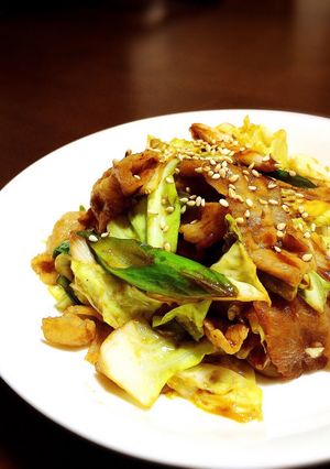 豚肉ときゃべつの味噌炒め★-レシピのメイン写真