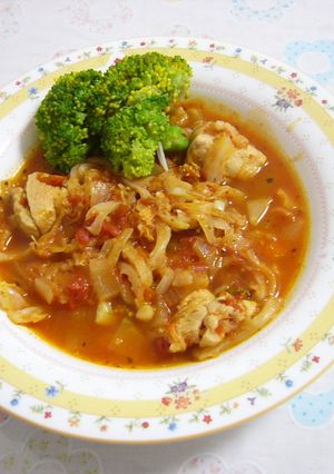 残り野菜何でも入れちゃえトマトシチュー-レシピのメイン写真