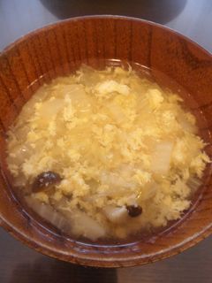 簡単!中華風卵スープ-レシピのメイン写真