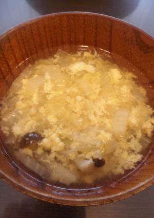 簡単！中華風卵スープ-レシピのメイン写真