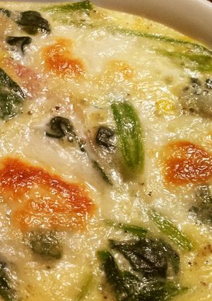キッシュ（タルト生地なし）-レシピのメイン写真