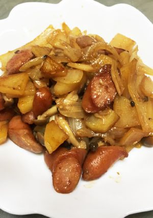 ウインナーの野菜炒め-レシピのメイン写真
