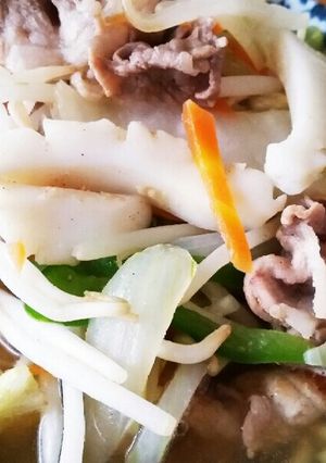 野菜たっぷりチャンポンラーメン夜食にも☆-レシピのメイン写真
