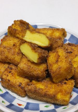 スペインの揚げカスタード:レッチェフリタ-レシピのメイン写真