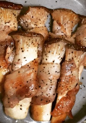 豚巻きエリンギのガーリックバター焼き-レシピのメイン写真