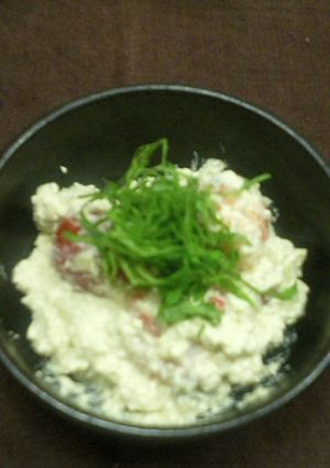 海老とアボカドの豆腐ディップ和え-レシピのメイン写真