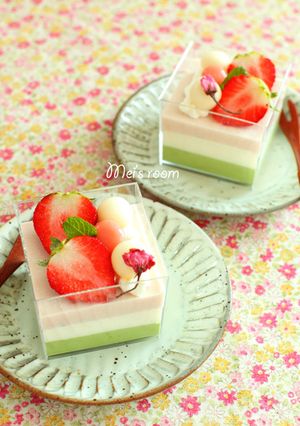 ひな祭り☆カップでやわらかショートケーキ-レシピのメイン写真