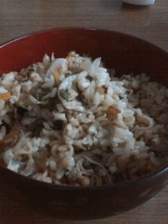 チキンラーメンで炊き込みご飯-レシピのメイン写真