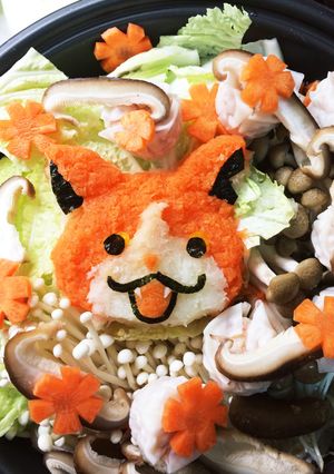 ジバニャン みぞれ鍋-レシピのメイン写真