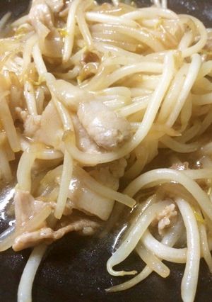 簡単もやしの飯消え炒め-レシピのメイン写真