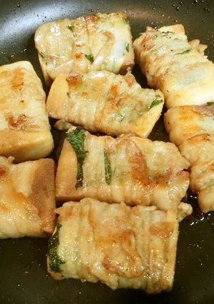 高野豆腐の紫蘇肉巻き☆-レシピのメイン写真
