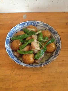 新ジャガ・手羽元・獅子唐の揚げ煮-レシピのメイン写真