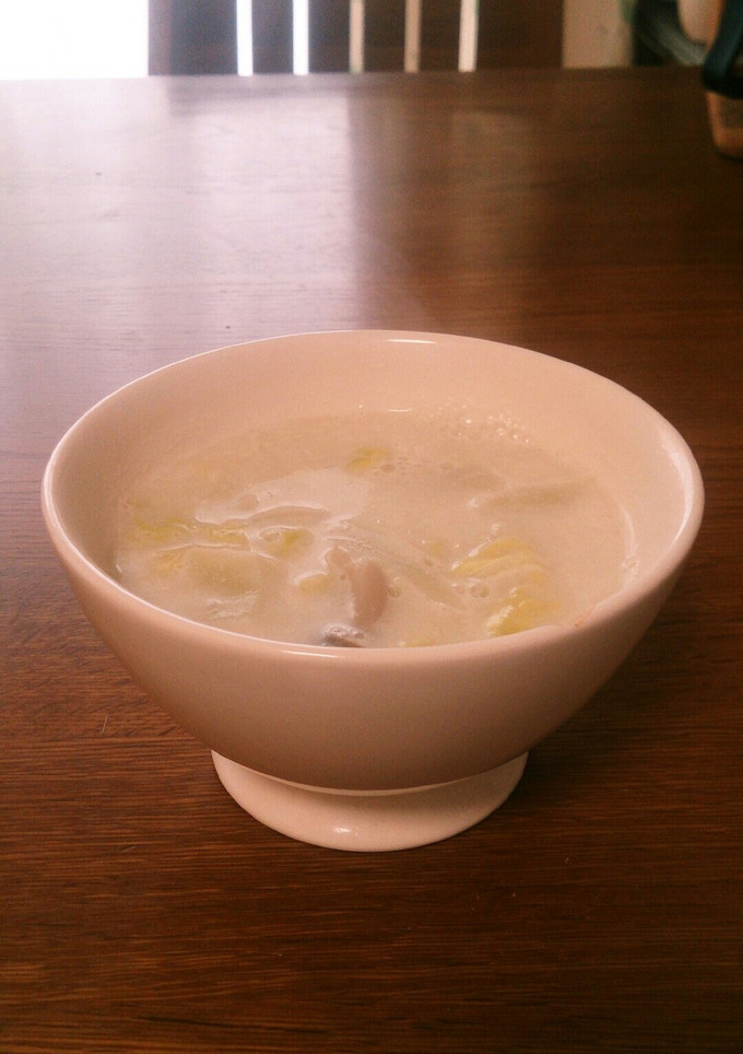 簡単あったか！白菜のしょうが豆乳スープ-レシピのメイン写真