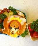 プリキュアのキュアトゥインクルのキャラ弁