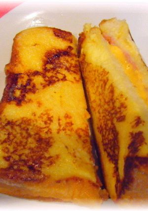 朝食*パン屋さんのフレンチトーストサンド-レシピのメイン写真