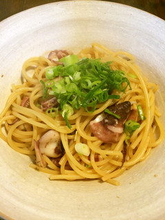 春です☆ふきのとうとイカのパスタ-レシピのメイン写真