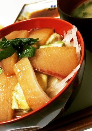 鰤の漬け丼-レシピのメイン写真