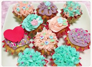 簡単☆カップケーキ用バタークリーム-レシピのメイン写真