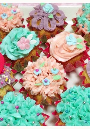 簡単☆カップケーキ用バタークリーム-レシピのメイン写真